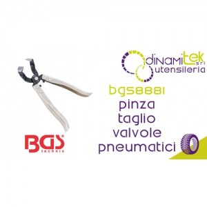 BGS TECHNIC BGS8881 PINZA PER TAGLIO VALVOLE PNEUMATICI Dinamitek 1
