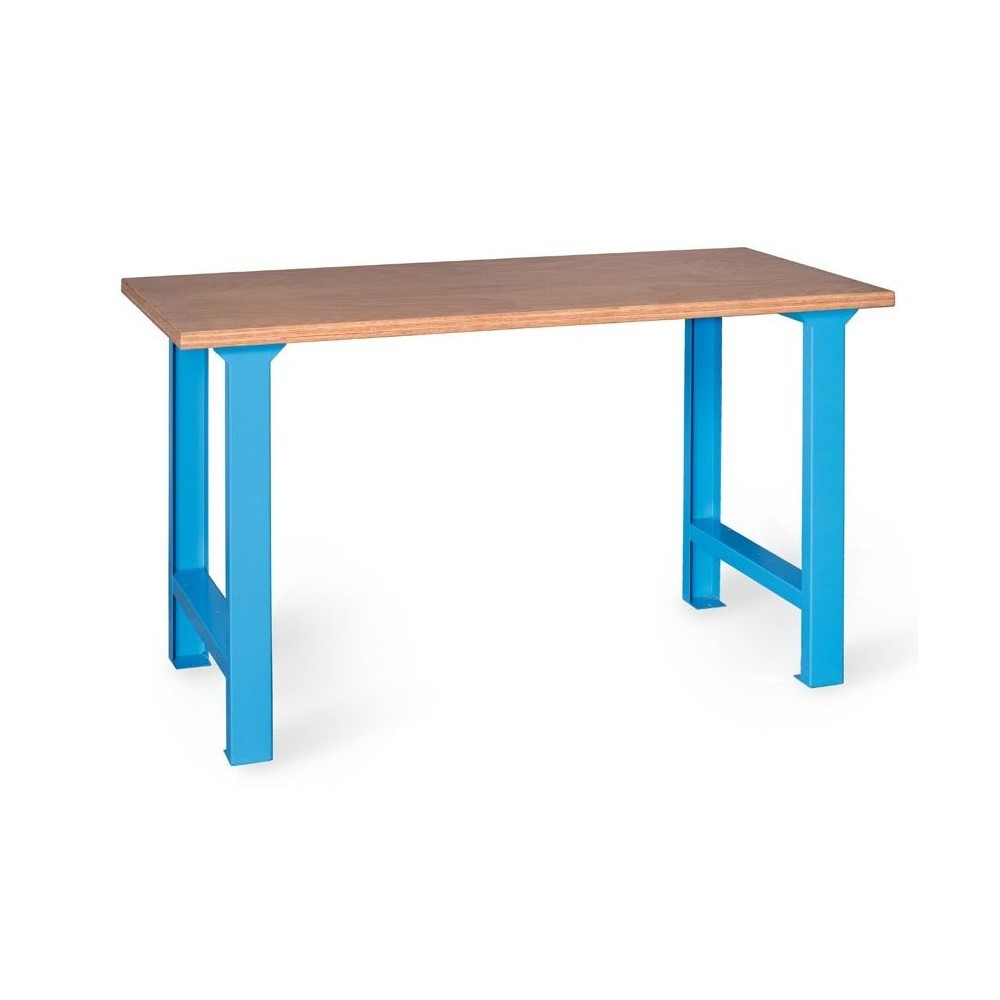 BANCO MODULAR RX150 CON TABLERO DE MADERA MM 1500X700X865H SERIE MG RX Dinamitek 2