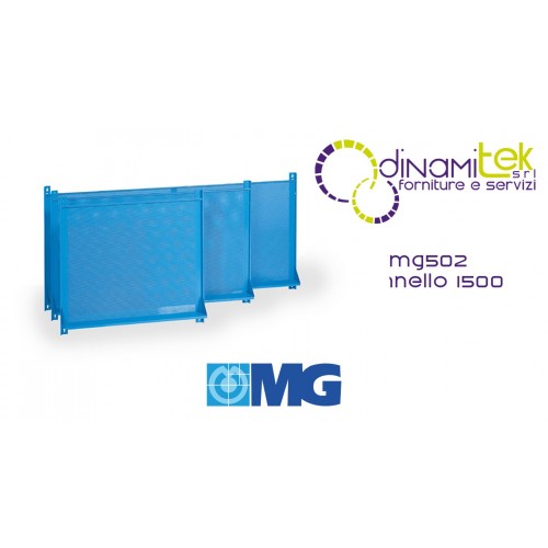 MG502 WERKZEUGHALTERPLATTE MIT LöCHERN FüR WAND MM 1500X850H MG Dinamitek 1