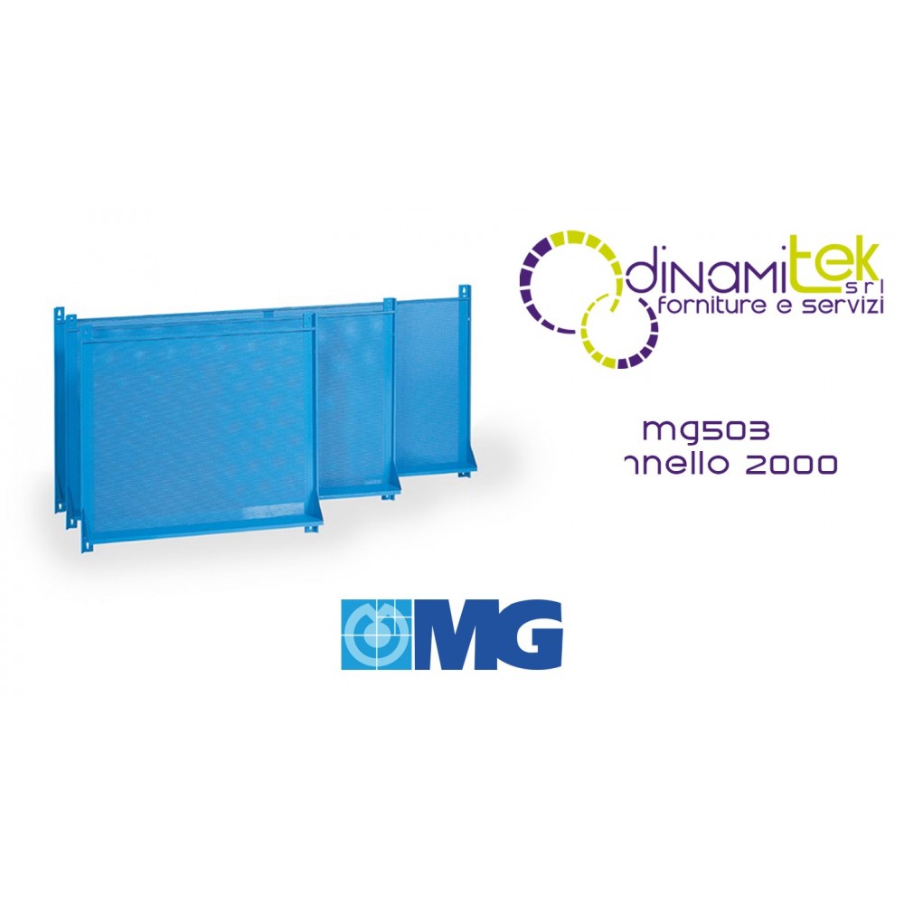 MG503 WERKZEUGHALTERPLATTE MIT LöCHERN FüR WAND MM 2000X850H MG Dinamitek 1