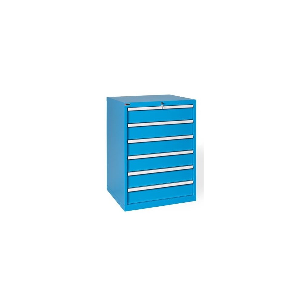 RX100 62 TOOL CHEST 6 FULLY EXTRACTABLE DRAWERS MM 717X640X1000H MG MIDI-RX LINE Dinamitek 2