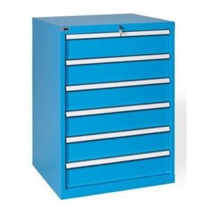 RX100 62 TOOL CHEST 6 FULLY EXTRACTABLE DRAWERS MM 717X640X1000H MG MIDI-RX LINE Dinamitek 2