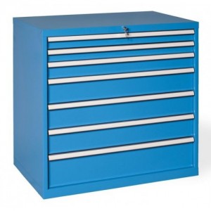 RL100 71 WERKZEUGKASTEN 7 VOLL HERAUSZIEHBARE SCHUBLADEN MM 1023X640X1000H MG MIDI-RL LINIE Dinamitek 2