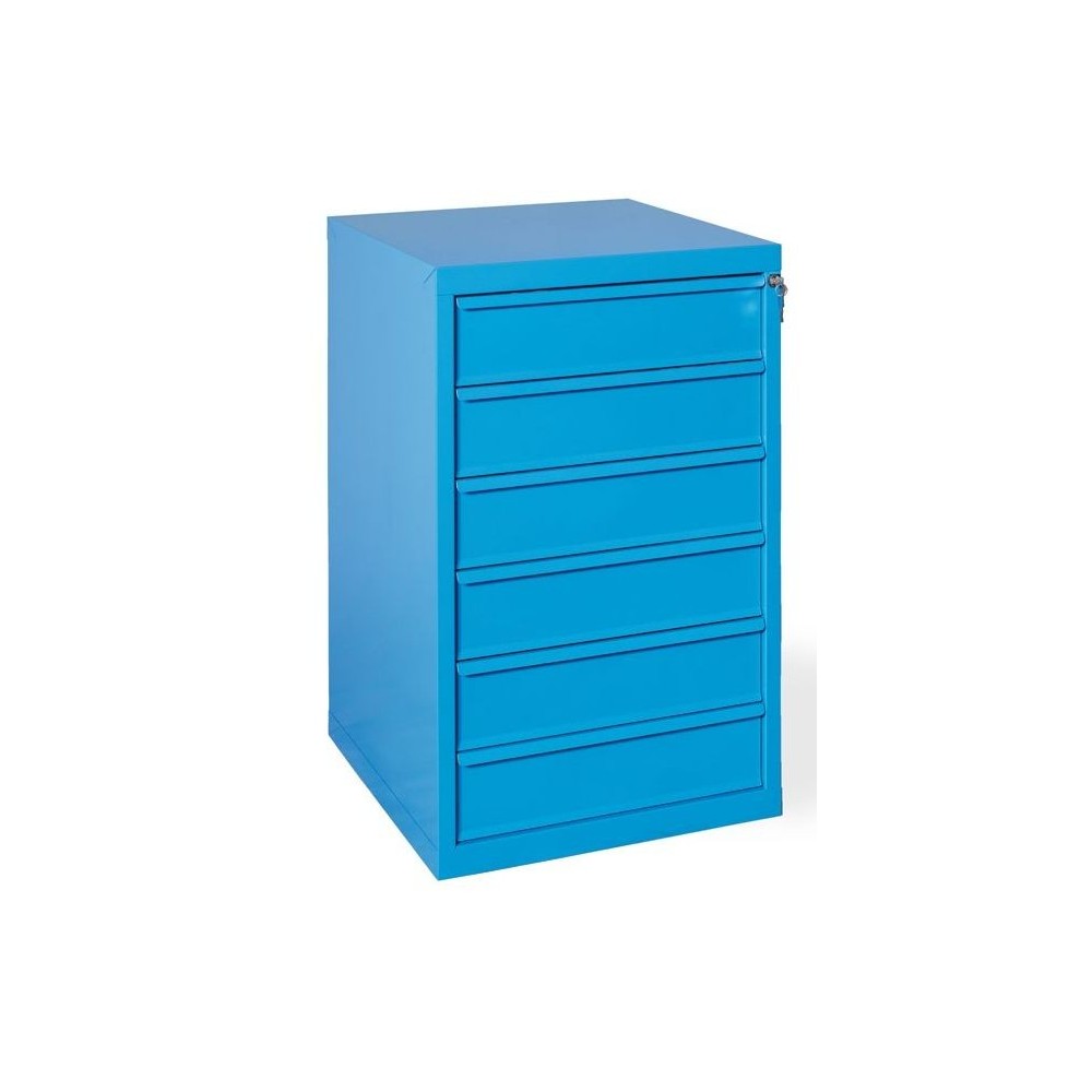 XL100 61 TOOL CHEST 6 FULLY EXTRACTABLE DRAWERS MM 600X620X1000H MG BASIC LINE Dinamitek 2