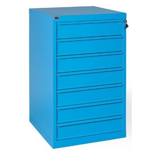 XL100 71 WERKZEUGKASTEN 7 VOLL HERAUSZIEHBARE SCHUBLADEN MM 700X620X1000H MG GRUNDLINIE Dinamitek 2