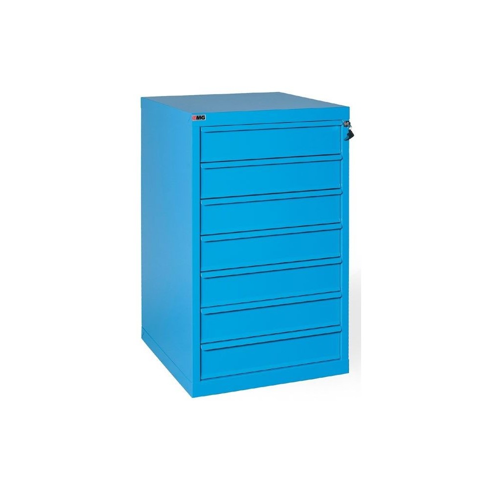 XL100 71 WERKZEUGKASTEN 7 VOLL HERAUSZIEHBARE SCHUBLADEN MM 700X620X1000H MG GRUNDLINIE Dinamitek 2