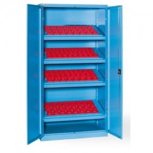 AN1000 01 ARMARIO CON PUERTAS CON 4 MARCOS PARA CASQUILLOS (CASQUILLOS EXCLUIDOS) MM 1023X555X2000H MG Dinamitek 2