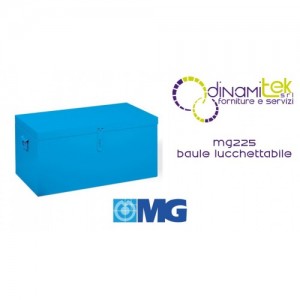 MG225 MALLE EN MéTAL AVEC SERRURE CADENASSABLE MM 800X430X400H MG Dinamitek 1