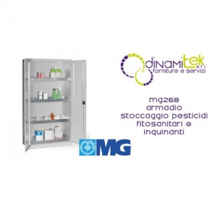 MG268 ARMOIRE DE STOCKAGE DE PESTICIDES, PHYTOSANITAIRES ET POLLUANTS MG Dinamitek 1