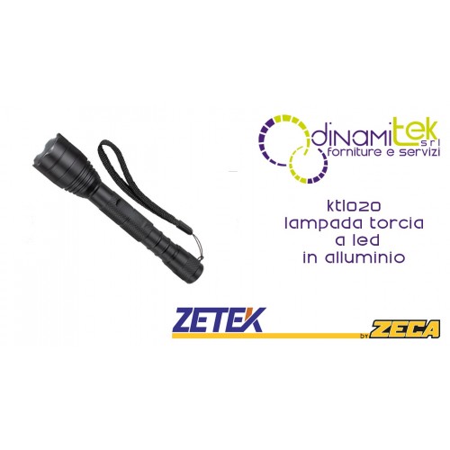 KB020 1W LED FLASHLIGHT, ZETEK ALUMINUM Dinamitek 1
