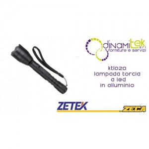 KB020 1W LED FLASHLIGHT, ZETEK ALUMINUM Dinamitek 1