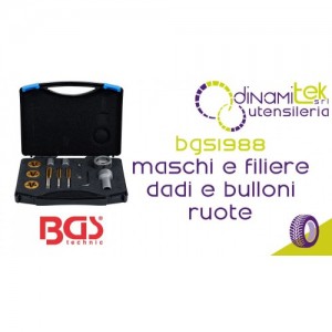BGS TECHNIC BGS1988 MASCHI E FILIERE PER DADI E BULLONI RUOTE Dinamitek 1