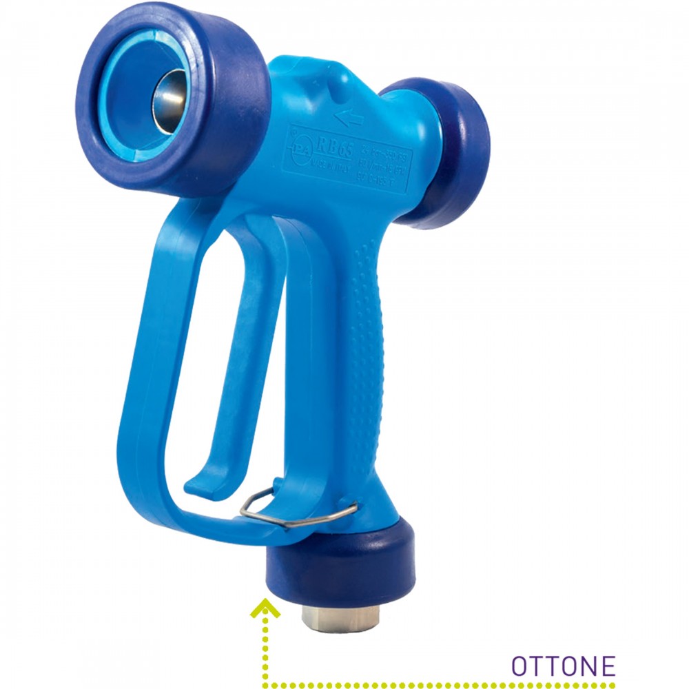 KPW060 WASSERSTRAHLPISTOLE MIT MESSINGKOLBEN 60L / MIN ZETEK Dinamitek 2