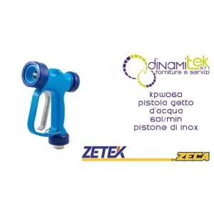 PISTOLA DE CHORRO DE AGUA KPW060I CON PISTóN DE ACERO INOXIDABLE 60L / MIN ZETEK Dinamitek 1