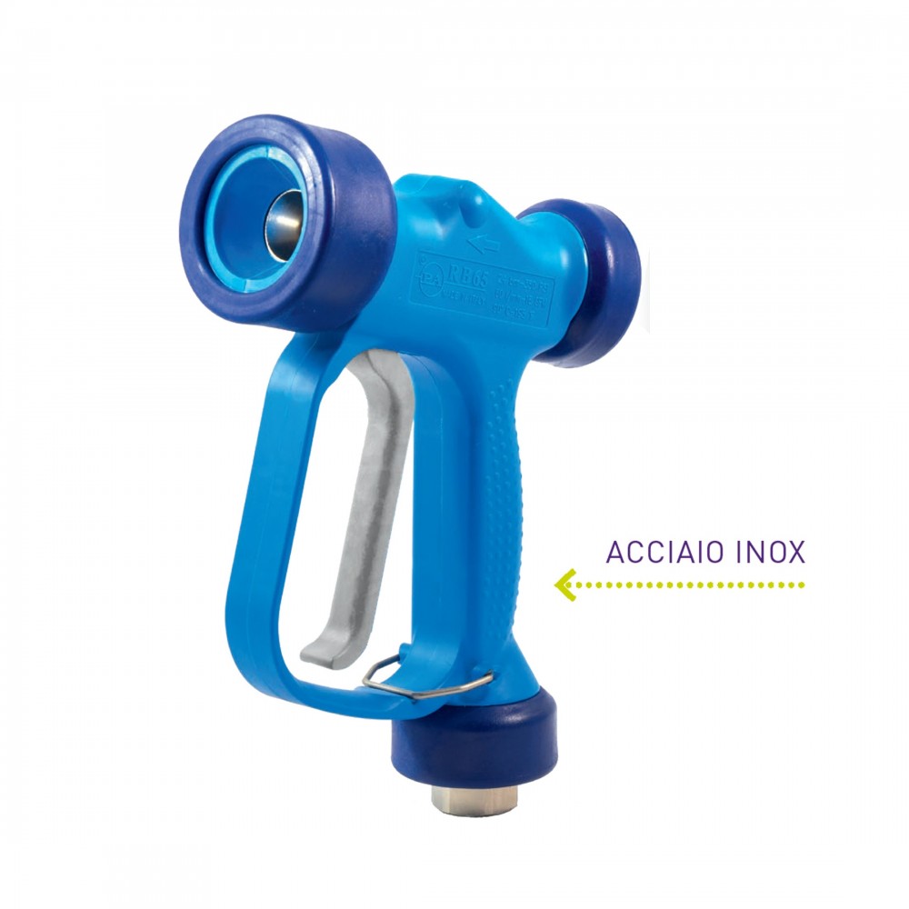 KPW060I WATER JET GUN WITH STAINLESS STEEL PISTON 60L / MIN ZETEK Dinamitek 2