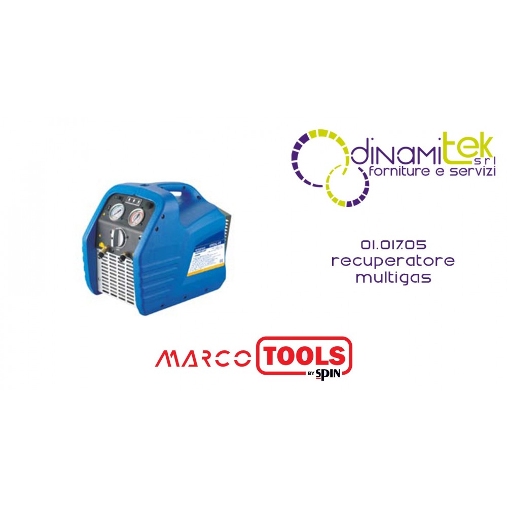 01.017.05 UNITé DE RéCUPéRATION MULTIGAZ SPIN MARCO TOOLS Dinamitek 1