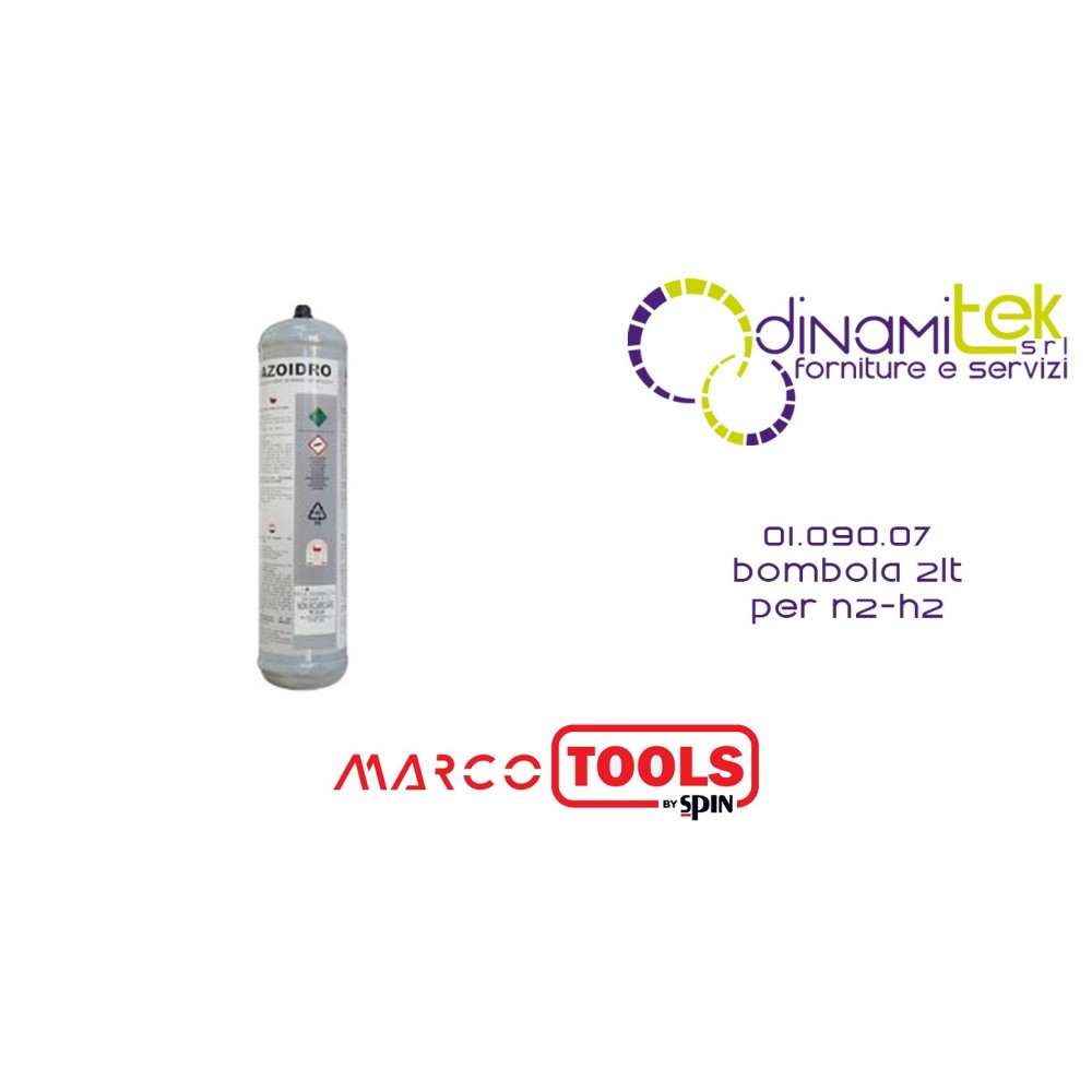 SPIN 01.090.07 BOMBOLA 2lt PER N2-H2 Dinamitek 1