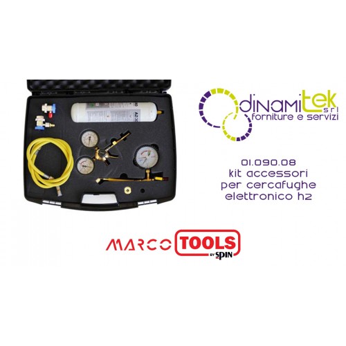 01.090.08 KIT D'ACCESSOIRES POUR DéTECTEUR DE FUITE éLECTRONIQUE H2 SPIN Dinamitek 1