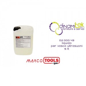 02.000.43 LIQUID FOR ULTRASONIC TANK 5 LT SPIN Dinamitek 1