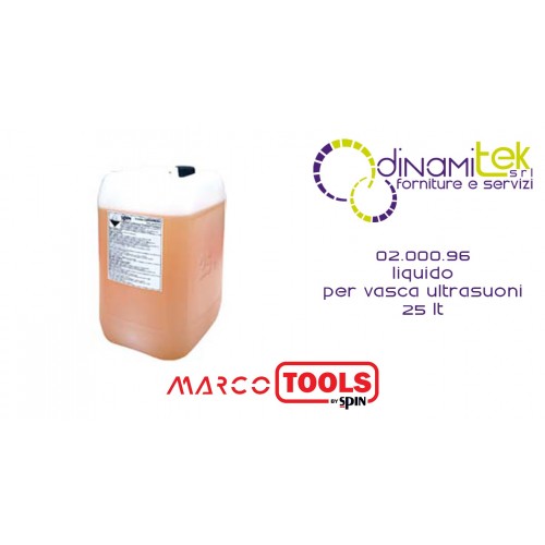 02.000.96 LIQUIDE POUR CUVE à ULTRASONS 25 LT SPIN Dinamitek 1