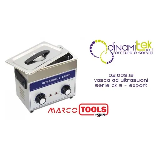 02.009.13 ULTRASONIC TANK SERIES CK 3 - EXPORT SPIN Dinamitek 1