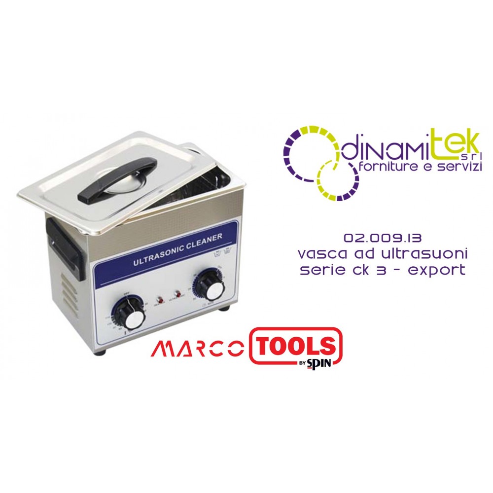 02.009.13 ULTRASONIC TANK SERIES CK 3 - EXPORT SPIN Dinamitek 1
