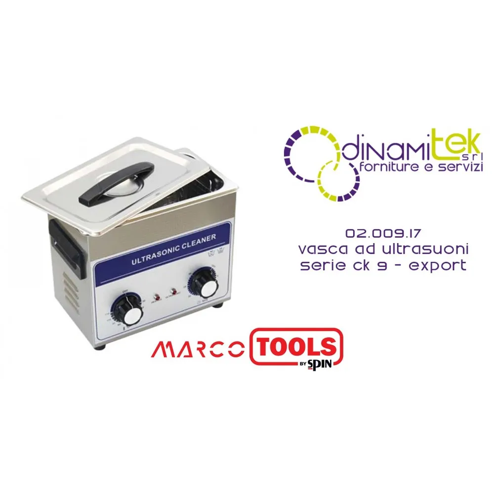 02.009.17 ULTRASCHALLTANKSERIE CK 9 - EXPORTSPIN Dinamitek 1