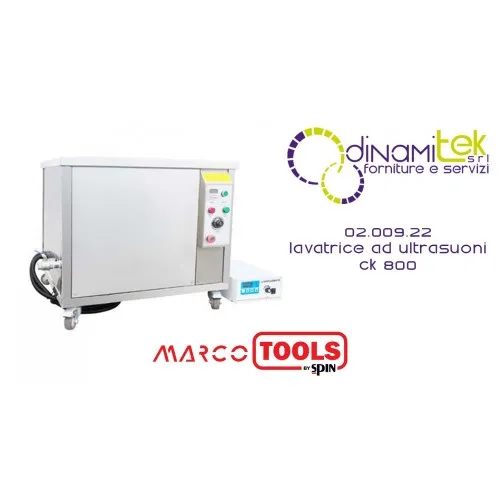 02.009.22 ULTRASONIC WASHING MACHINE CK 800 SPIN Dinamitek 1