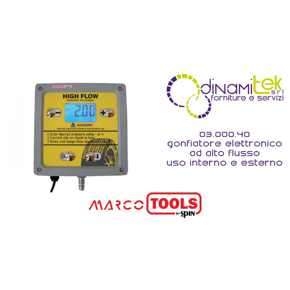 03.000.40 INFLADOR ELECTRóNICO DE ALTO FLUJO PARA USO INTERNO EXTERNO CENTRIFUGADO Dinamitek 1