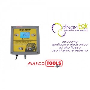 03.000.40 GONFLEUR éLECTRONIQUE à HAUT DéBIT POUR ESSORAGE INTERNE à USAGE EXTERNE Dinamitek 1