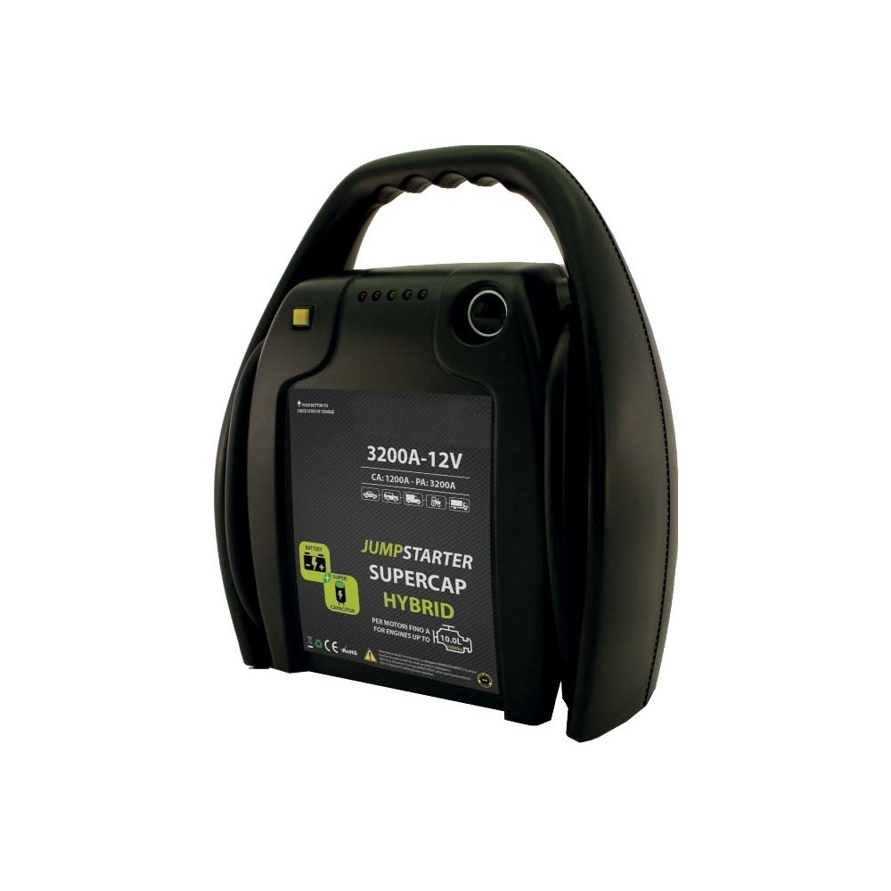 03.020.10 DéMARREUR DE ROTATION SUPERCAP MARCO TOOLS HYBRID 3200A-12V Dinamitek 2