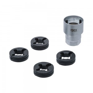 BGS TECHNIC BGS8696 SET UTENSILE DI RIPARAZIONE MOZZI RUOTA PER AUTOCARRI Dinamitek 2