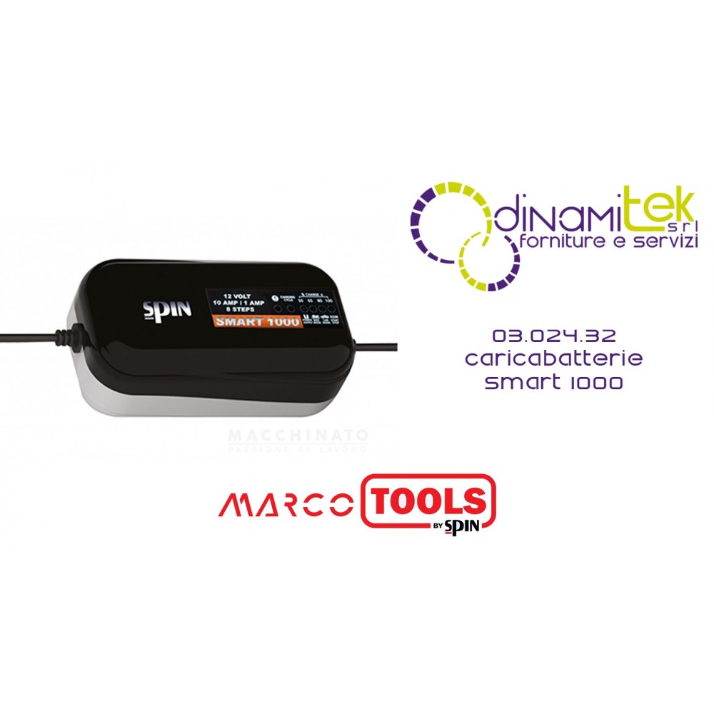 03.024.32 SPIN MARCO TOOLS SMART 1000 LADEGERäT Dinamitek 1