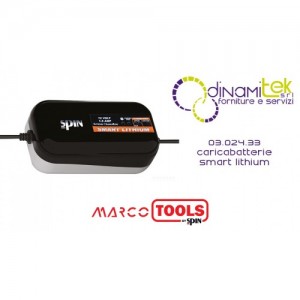 03.024.33 CARGADOR DE LITIO INTELIGENTE SPIN MARCO TOOLS Dinamitek 1