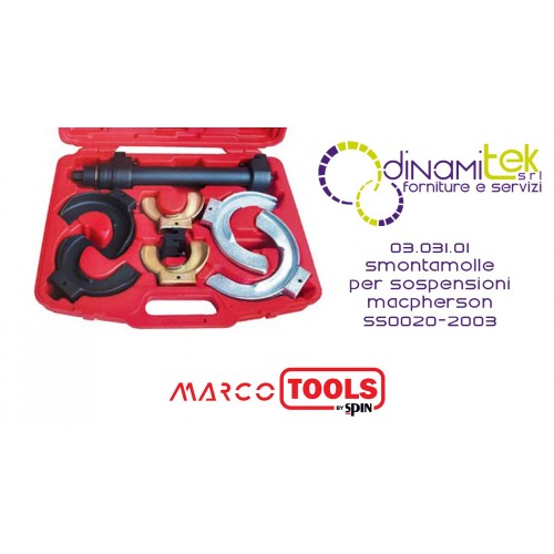 03.031.01 SPRING REMOVER FOR SUSPENSIONS MACPHERSON SS0020-2003 SPIN Dinamitek 1