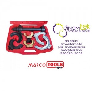 03.031.01 SPRING REMOVER FOR SUSPENSIONS MACPHERSON SS0020-2003 SPIN Dinamitek 1