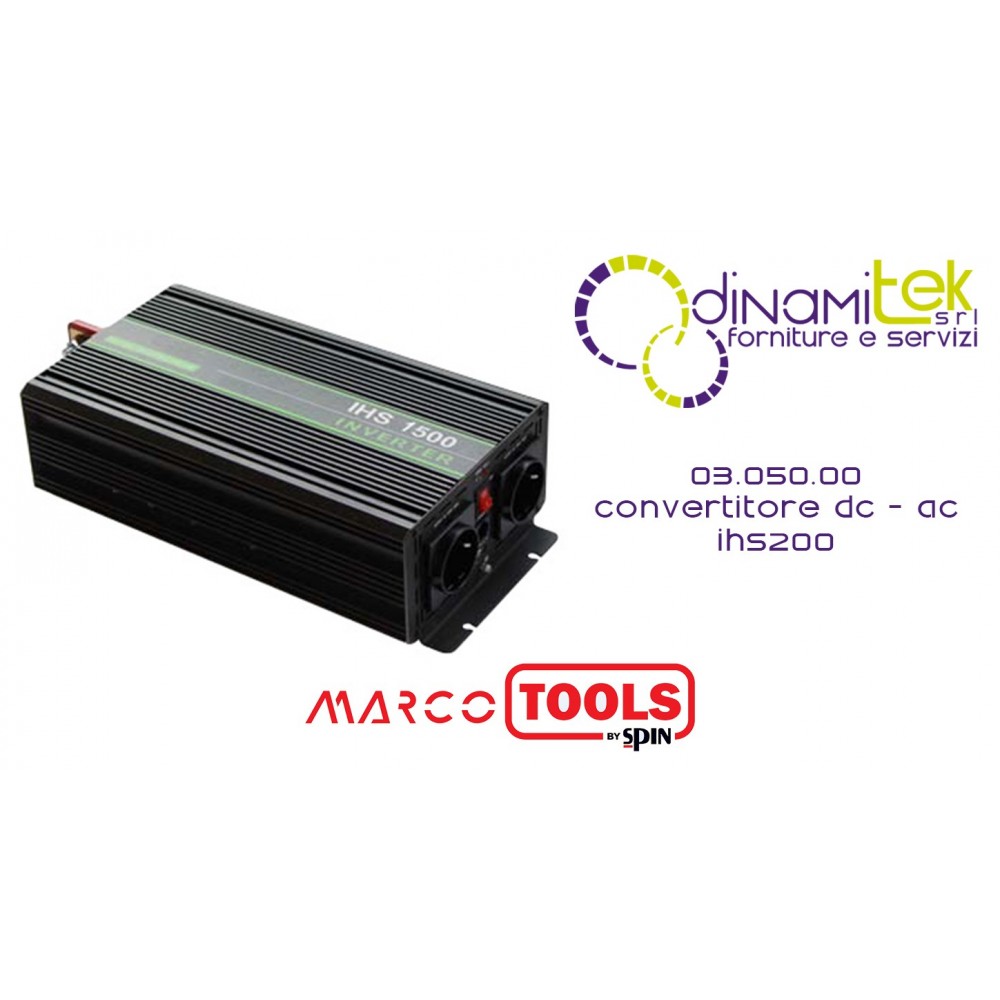 03.050.00 CONVERTER DC - AC IHS200 SPIN Dinamitek 1