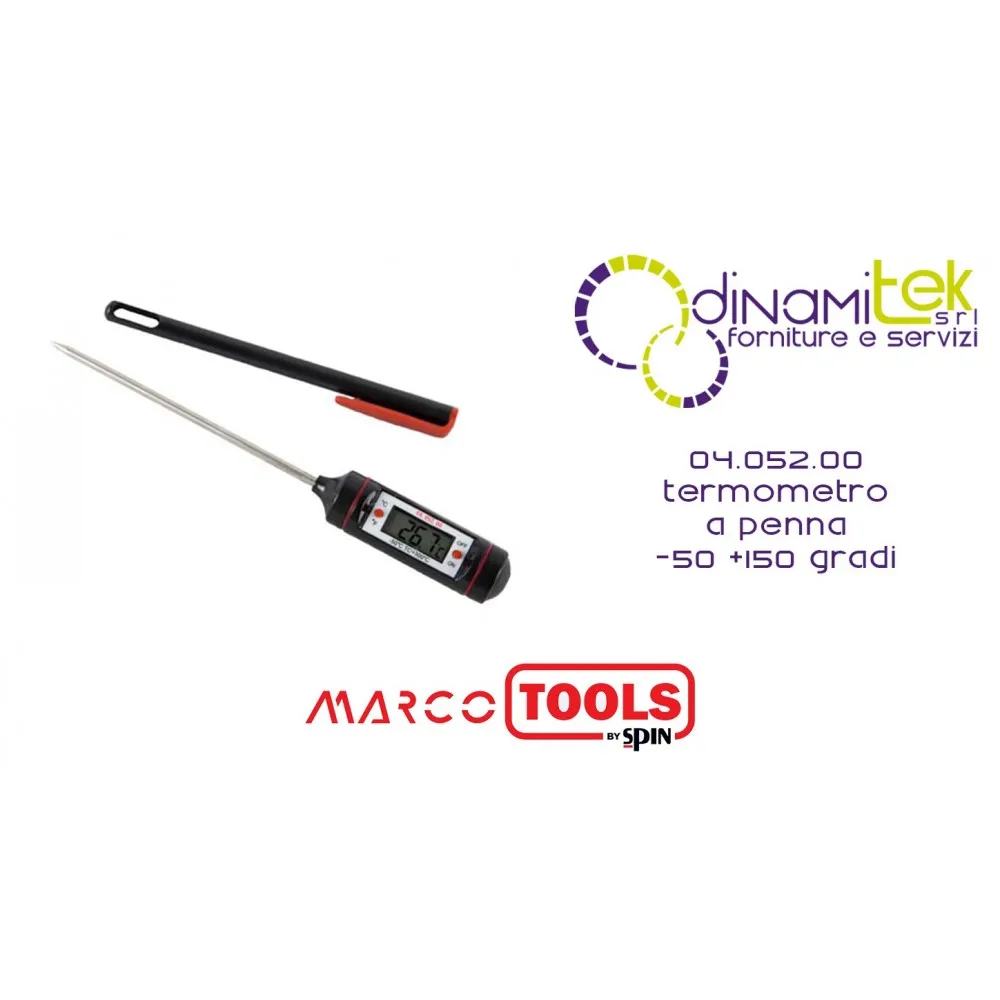 04.052.00 PEN THERMOMETER -50 +150 DEGREES SPIN Dinamitek 1