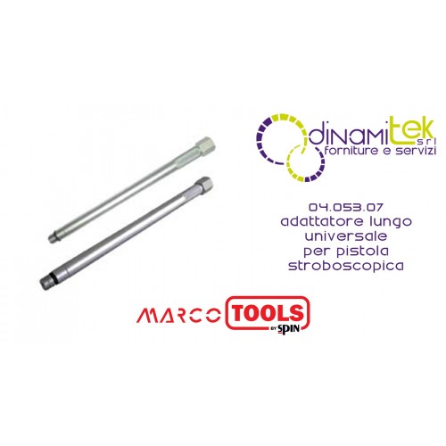 04.053.07 ADAPTATEUR LONG UNIVERSEL POUR PISTOLET STROBOSCOPIQUE à ROTATION Dinamitek 1