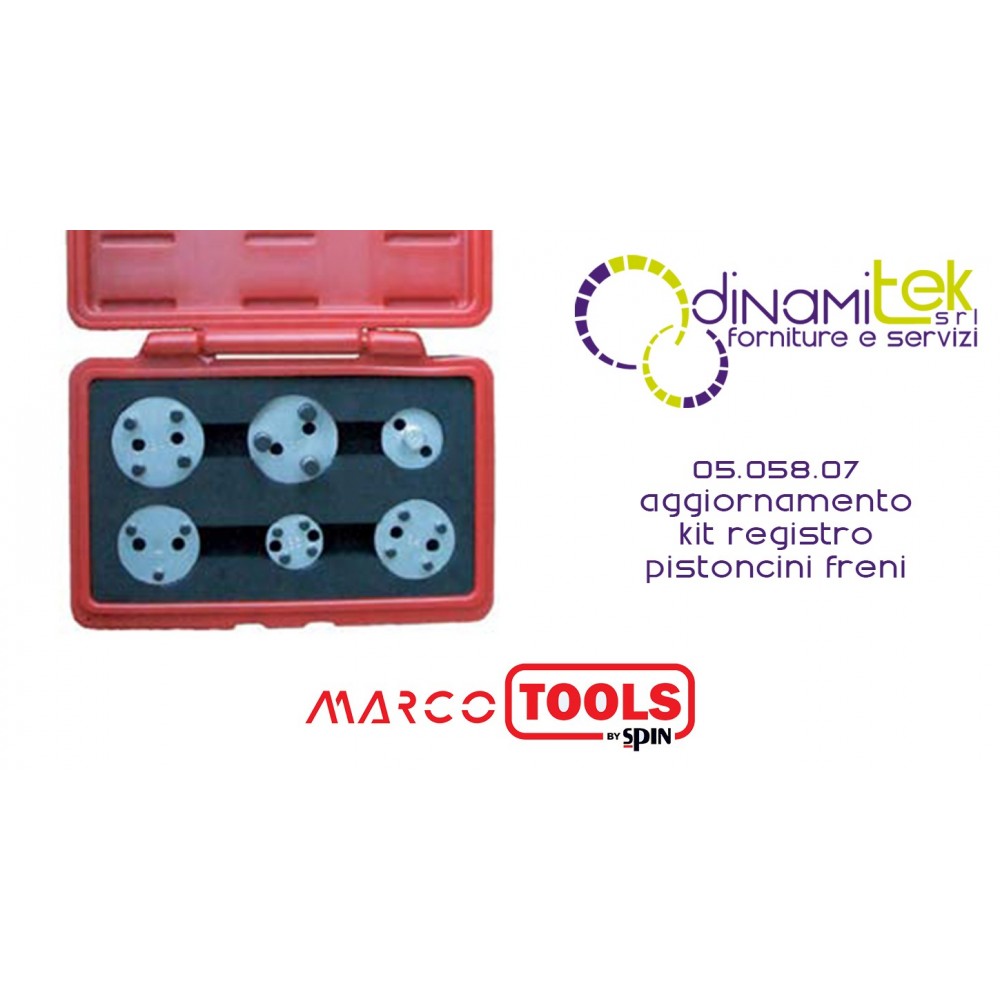 05.058.07 UPDATE BREMSKOLBENEINSTELLER KIT SPIN Dinamitek 1