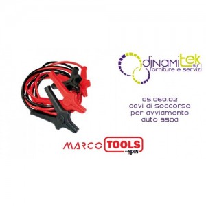 05.060.02 CABLES DE EMERGENCIA PARA ARRANQUE DE COCHE 350A SPIN Dinamitek 1