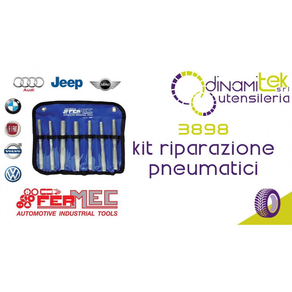 FERMEC 3898 KIT RIPARAZIONE PNEUMATICI Dinamitek 1