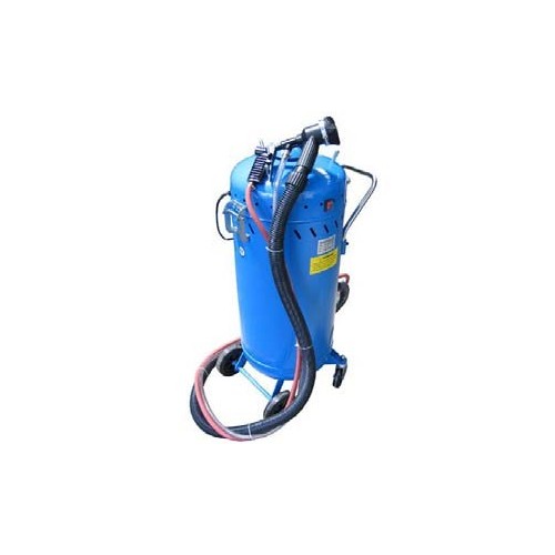 SPIN 05.075.17 SABBIATRICE CARRELLATA 105 L CON ASPIRATORE Dinamitek 2