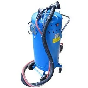 05.075.17 WHEELED SANDBLASTER SPIN MARCO TOOLS 105 L WITH ASPIRATOR Dinamitek 2