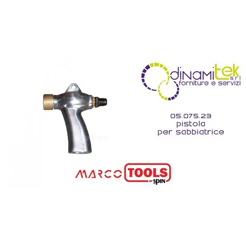 05.075.23 PISTOLA PARA CHORRO DE ARENA SPIN MARCO TOOLS Dinamitek 1