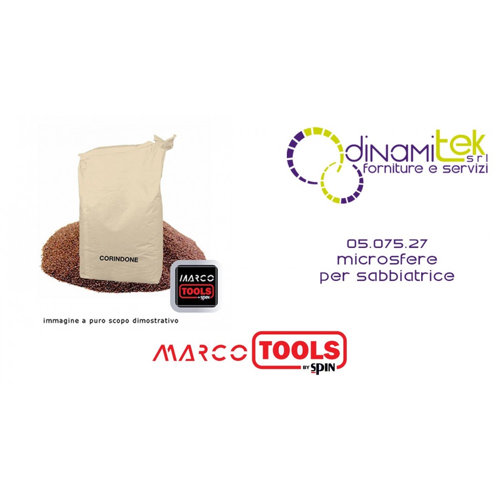 05.075.27 MICROESFERAS PARA ARENADORAS SPIN MARCO TOOLS Dinamitek 1