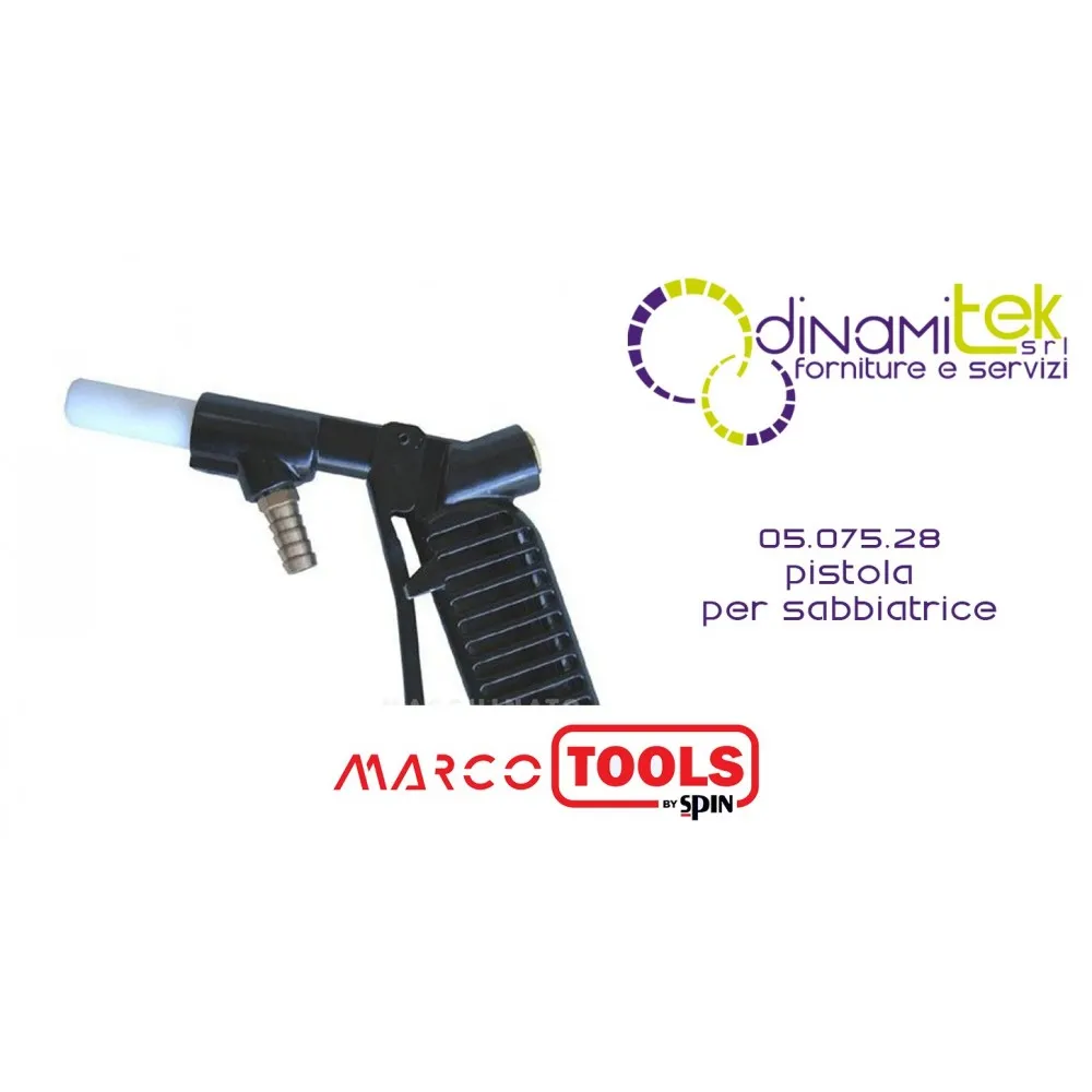 05.075.28 GUN FOR SANDBLASTER SPIN MARCO TOOLS Dinamitek 1