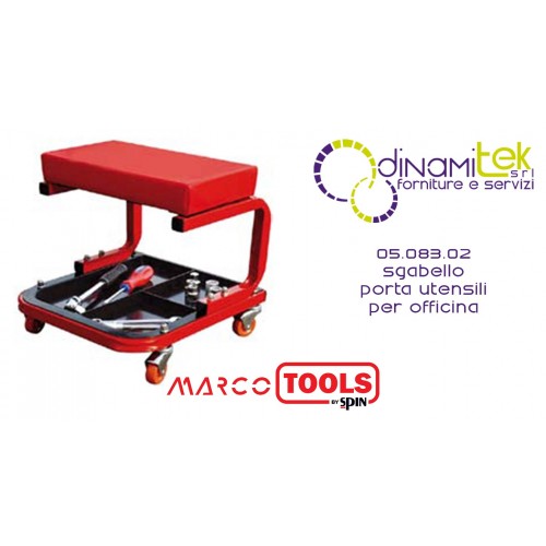 SPIN 05.083.02 SGABELLO PORTA UTENSILI PER OFFICINA Dinamitek 1