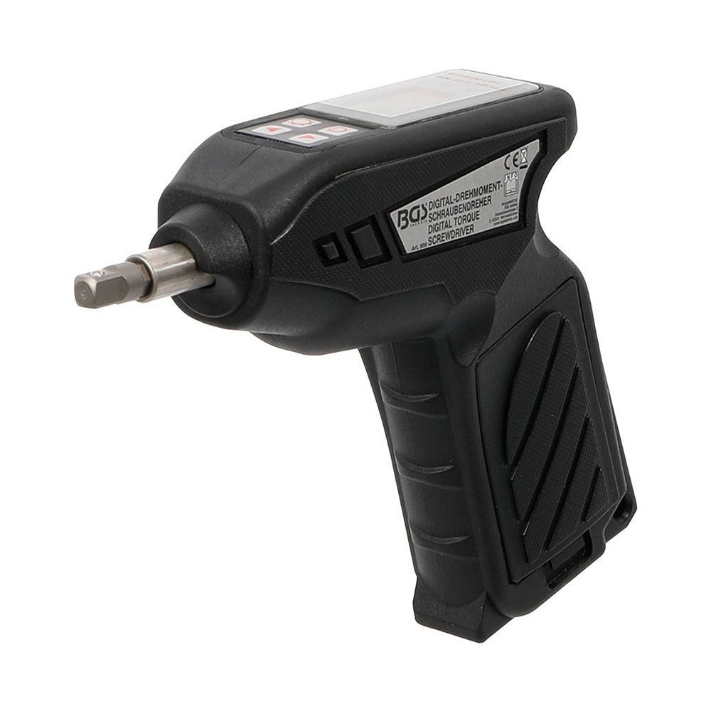 BGS TECHNIC BGS956 AVVITATORE DIGITALE 1 - 10 NM ATT 1-4 BGS TECHNIC PER INSTALLAZIONE SENSORI PRESSIONE PNEUMATICI Dinamitek 3