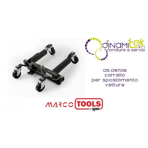 05.087.06 CARRO PARA MOVER CARROS GIRATORIOS Dinamitek 1